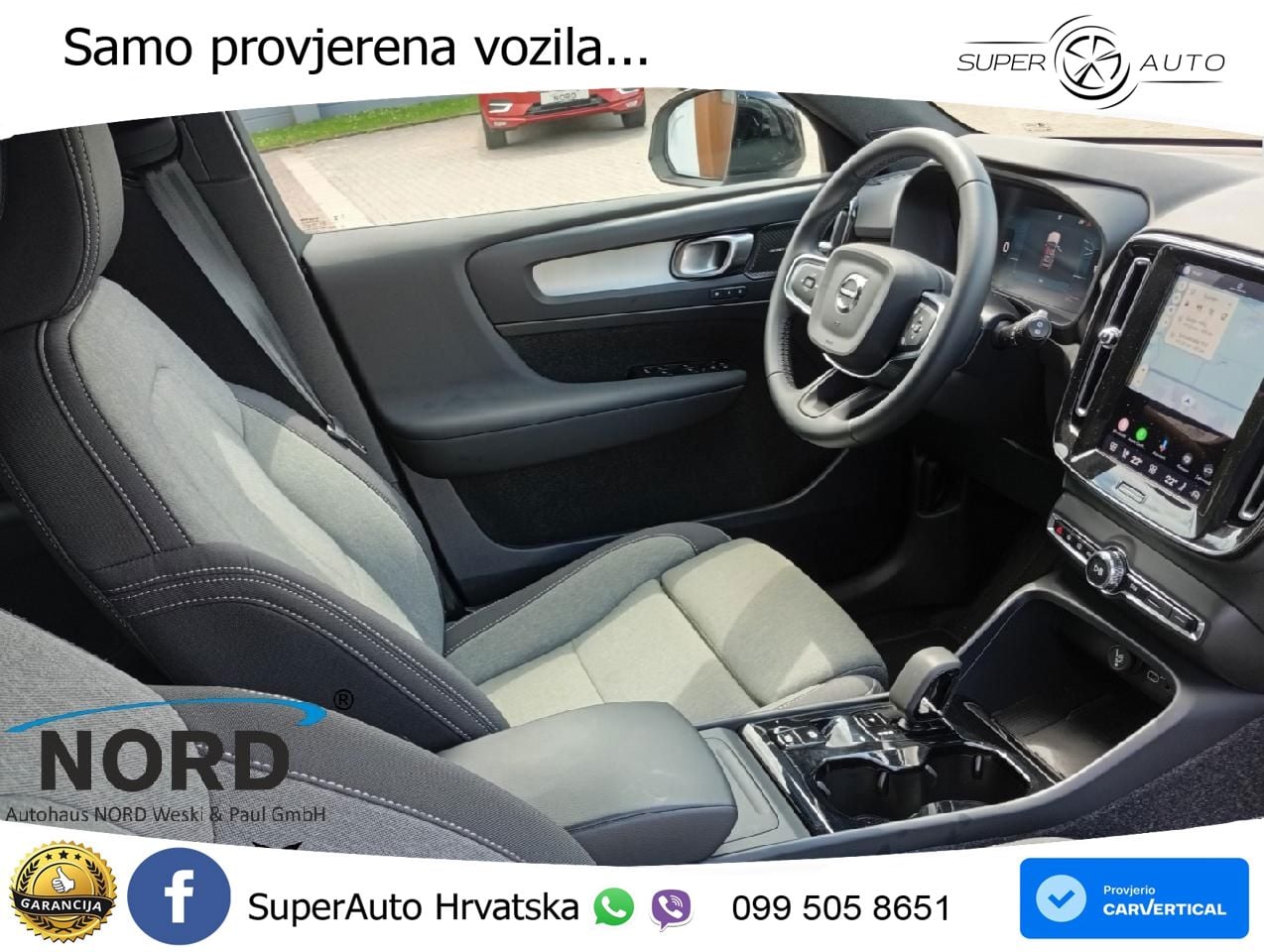 Volvo XC40 2.0 B3 163 KS Automatic LED+GR SJED+ACC