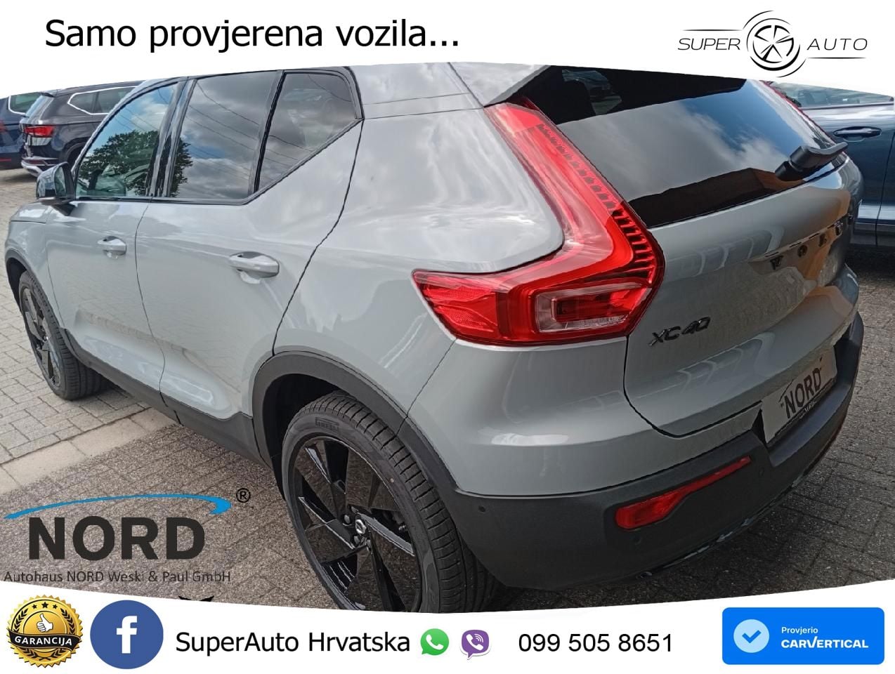 Volvo XC40 2.0 B3 163 KS Automatic LED+GR SJED+ACC