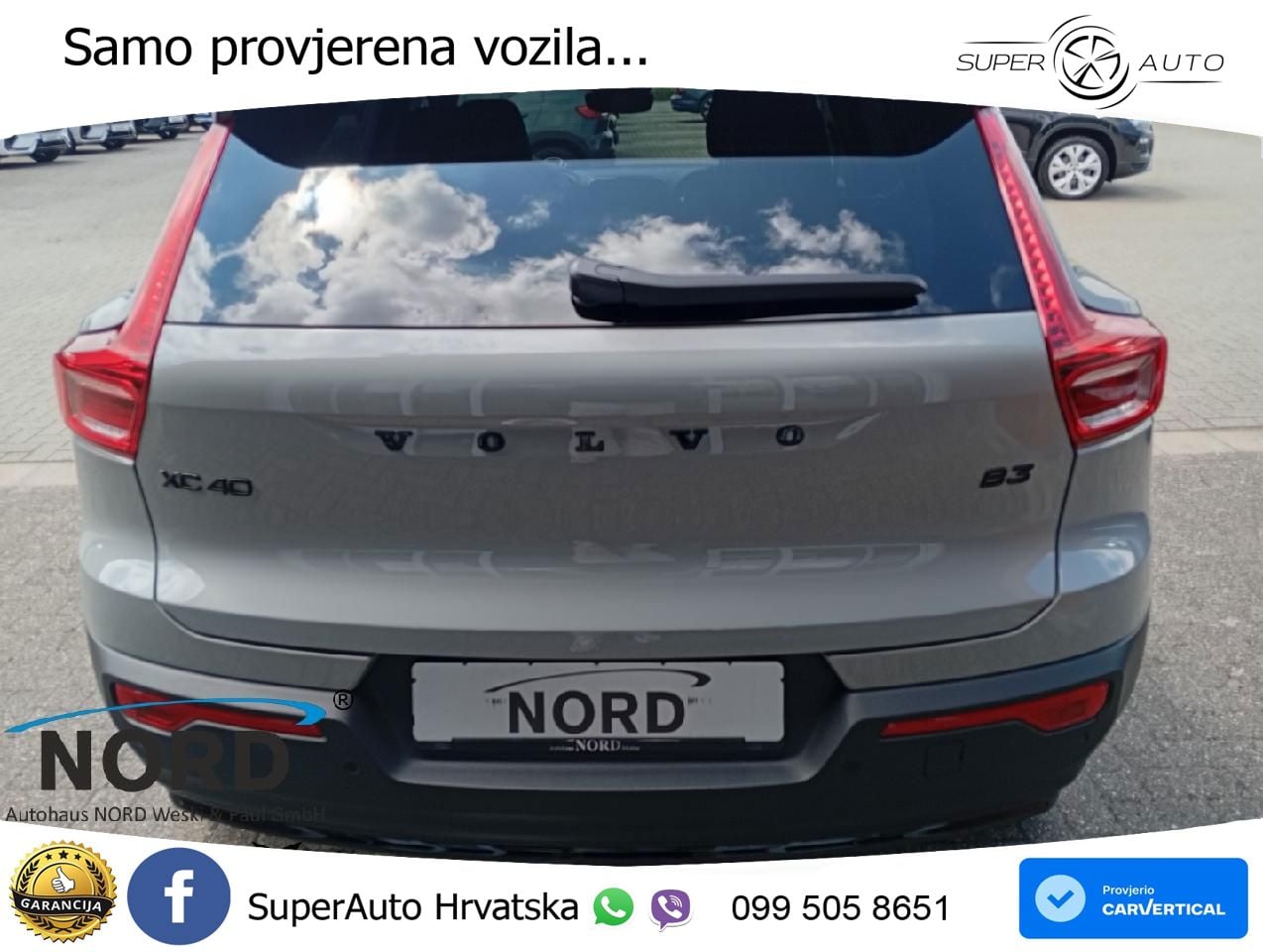 Volvo XC40 2.0 B3 163 KS Automatic LED+GR SJED+ACC