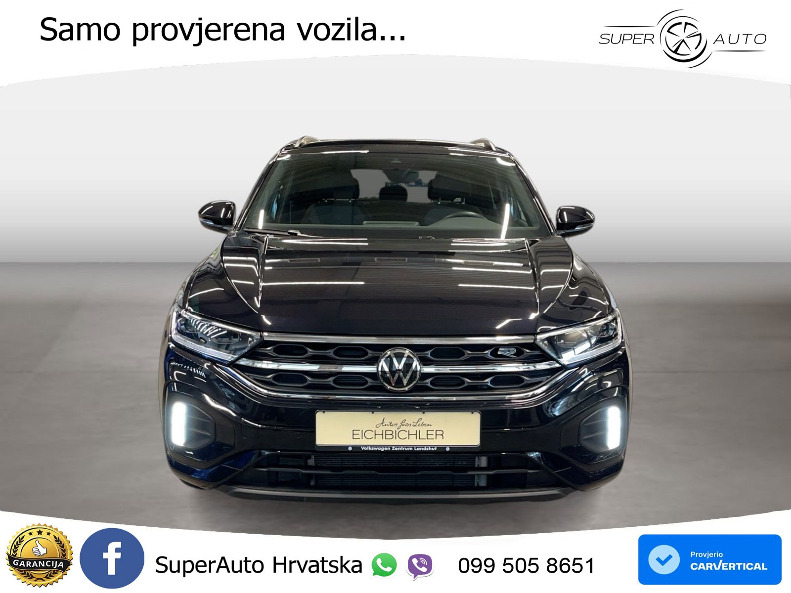 Volkswagen T-Roc 1.5 TSI (150 KS) DSG R-Line LED+GR SJED+ACC