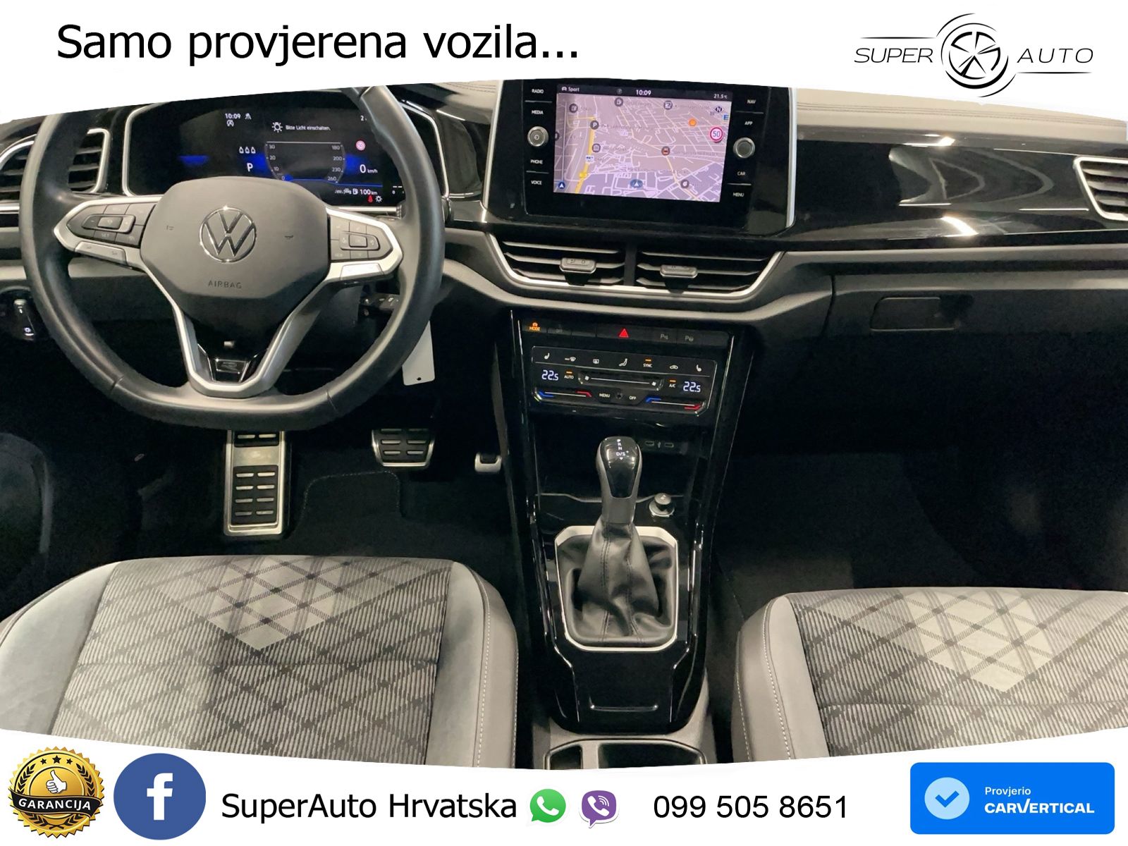 Volkswagen T-Roc 1.5 TSI (150 KS) DSG R-Line LED+GR SJED+ACC