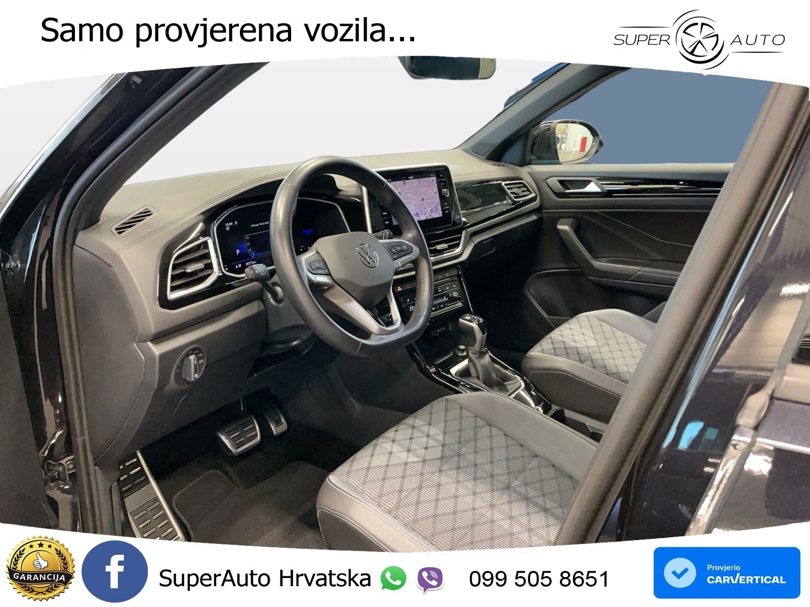 Volkswagen T-Roc 1.5 TSI (150 KS) DSG R-Line LED+GR SJED+ACC
