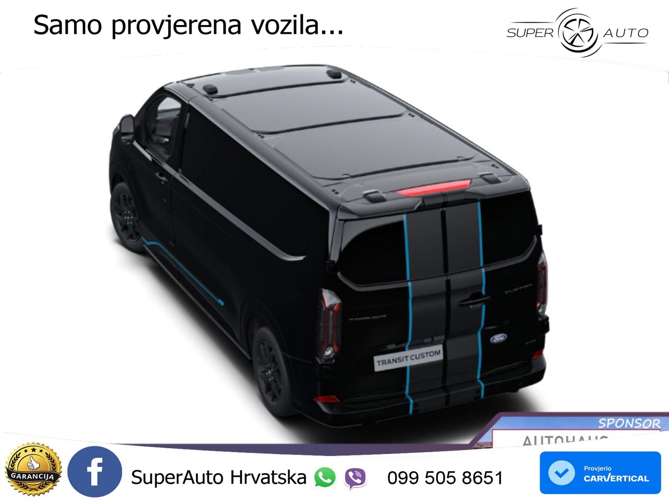 Ford Transit Custom Aut AWD Sport L2 AHK UVP-35%* 170 KS