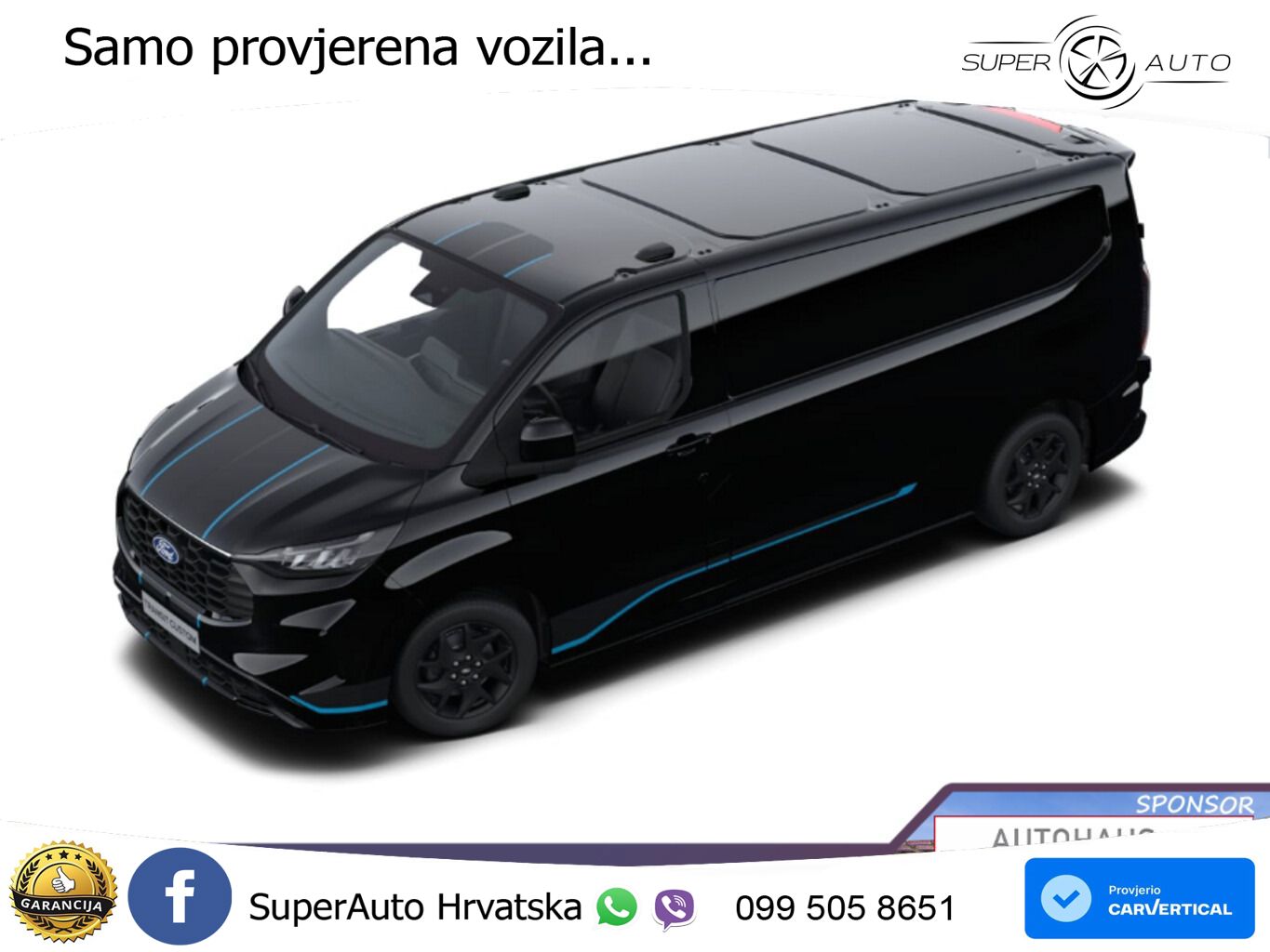 Ford Transit Custom Aut AWD Sport L2 AHK UVP-35%* 170 KS
