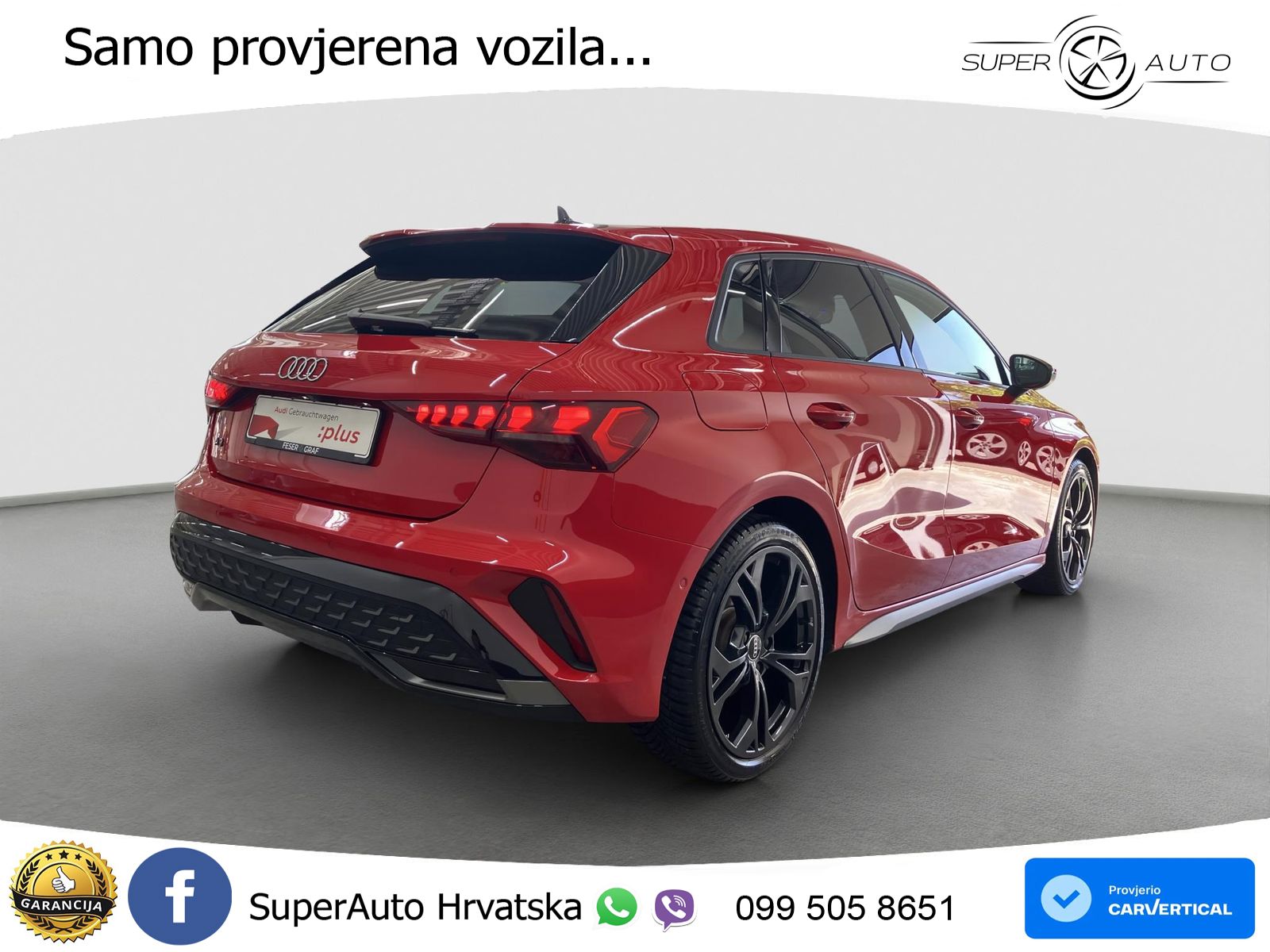 Audi A3 35 TFSI (150 KS) S tronic S line LED+GR SJED+ACC