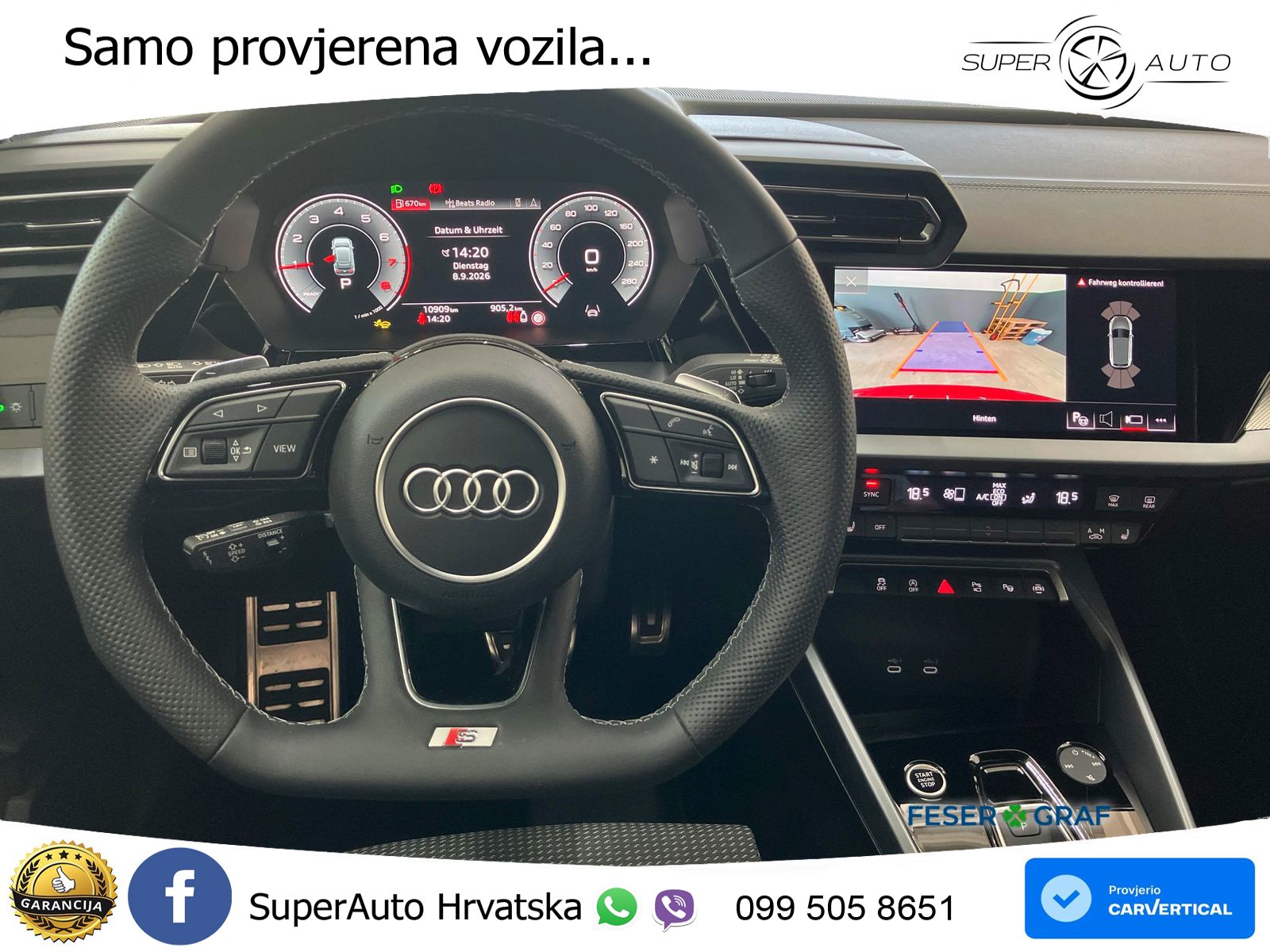 Audi A3 35 TFSI (150 KS) S tronic S line LED+GR SJED+ACC