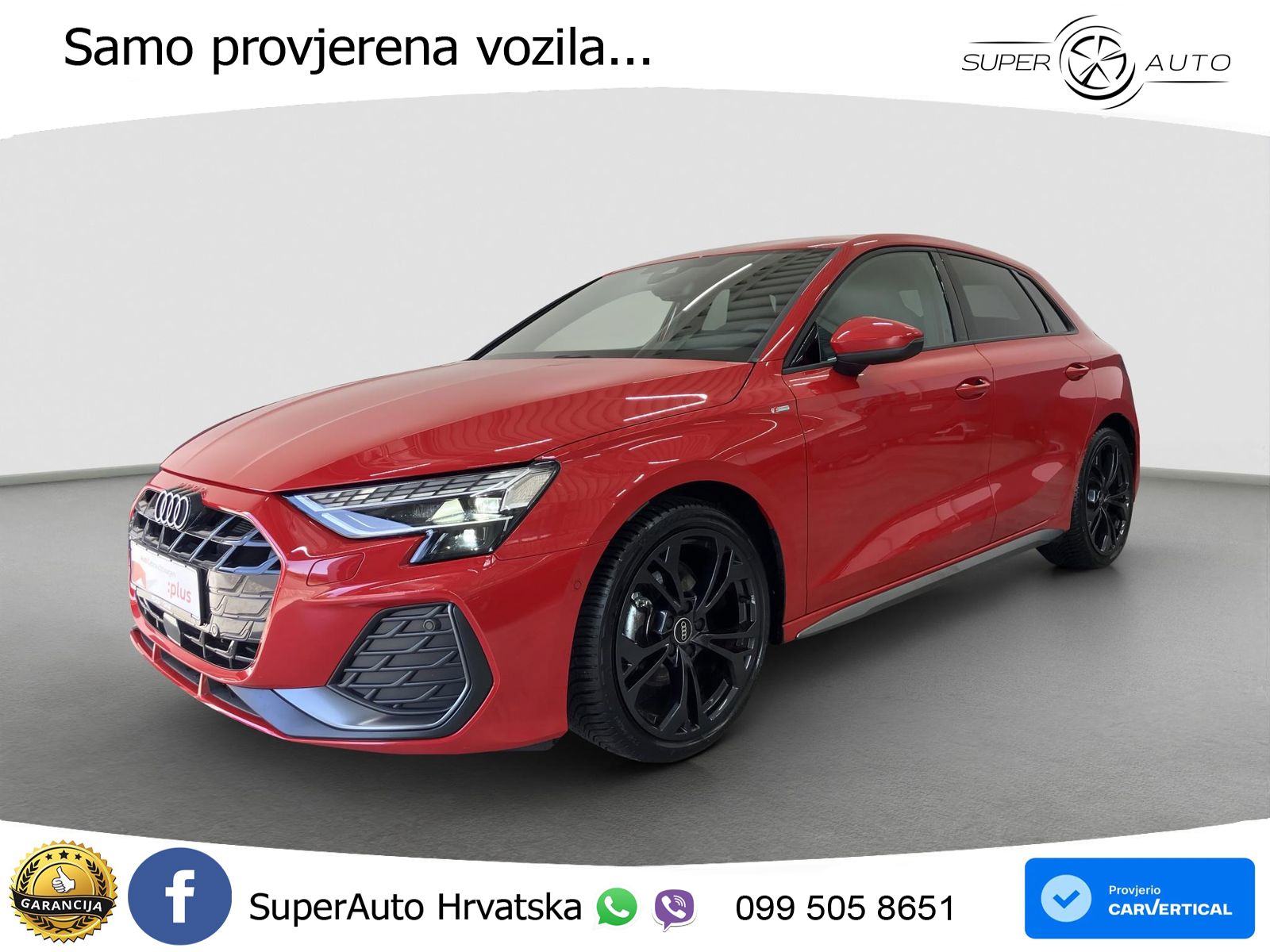 Audi A3 35 TFSI (150 KS) S tronic S line LED+GR SJED+ACC