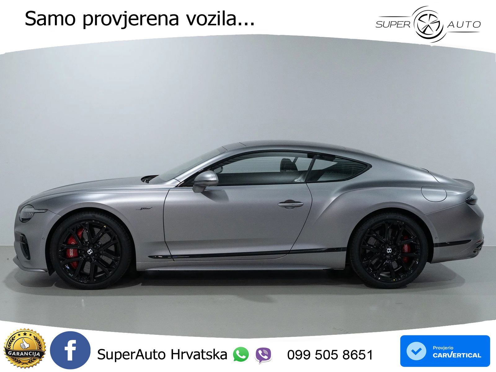 Bentley Continental GT IV 4.0 V8 TFSi (782 KS) AWD DCT LED+GR SJED+ACC