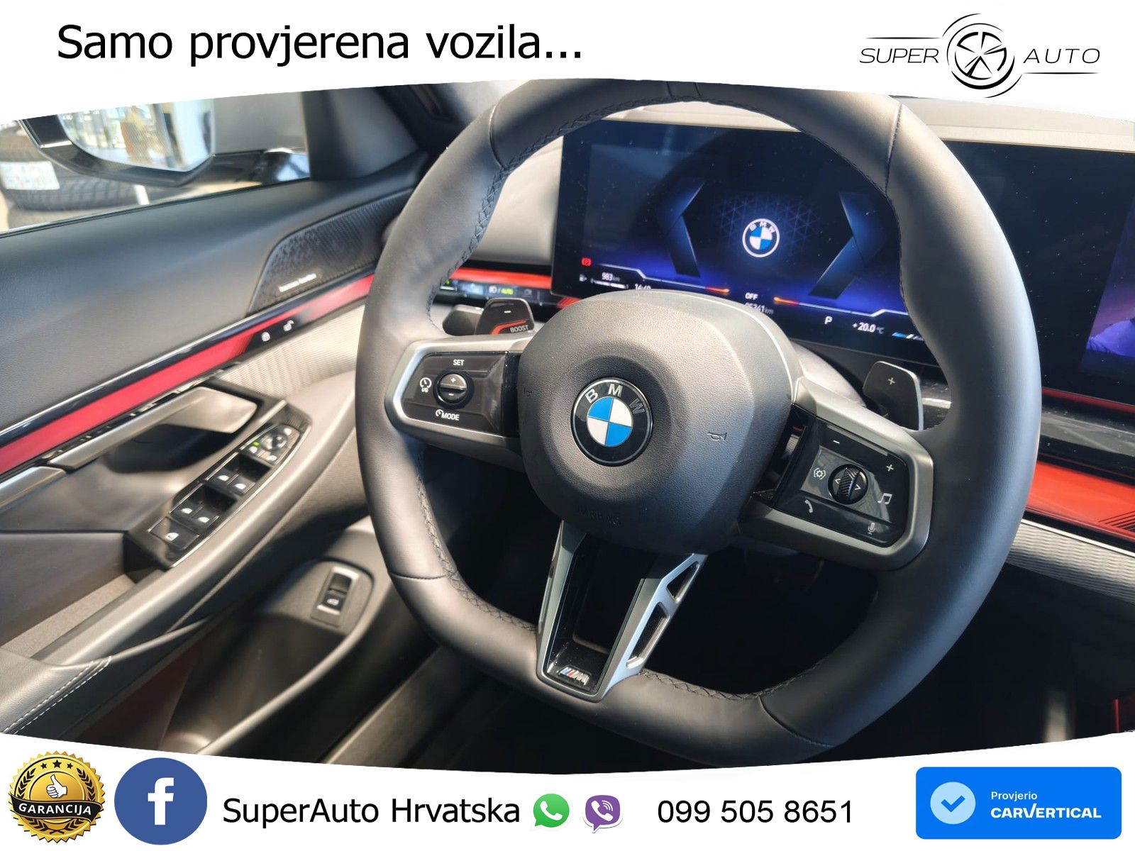 BMW 520i Touring (208 KS) Steptronic M Sport LED+GR SJED+ACC