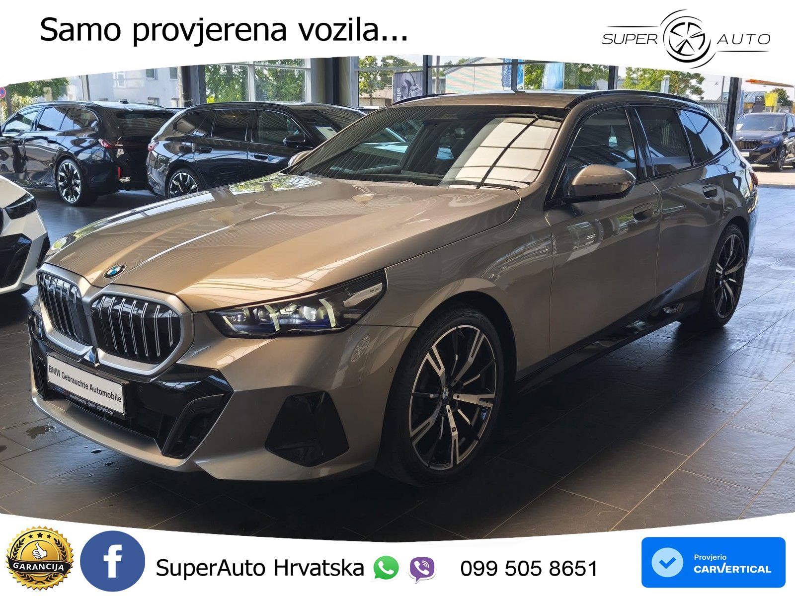 BMW 520i Touring (208 KS) Steptronic M Sport LED+GR SJED+ACC