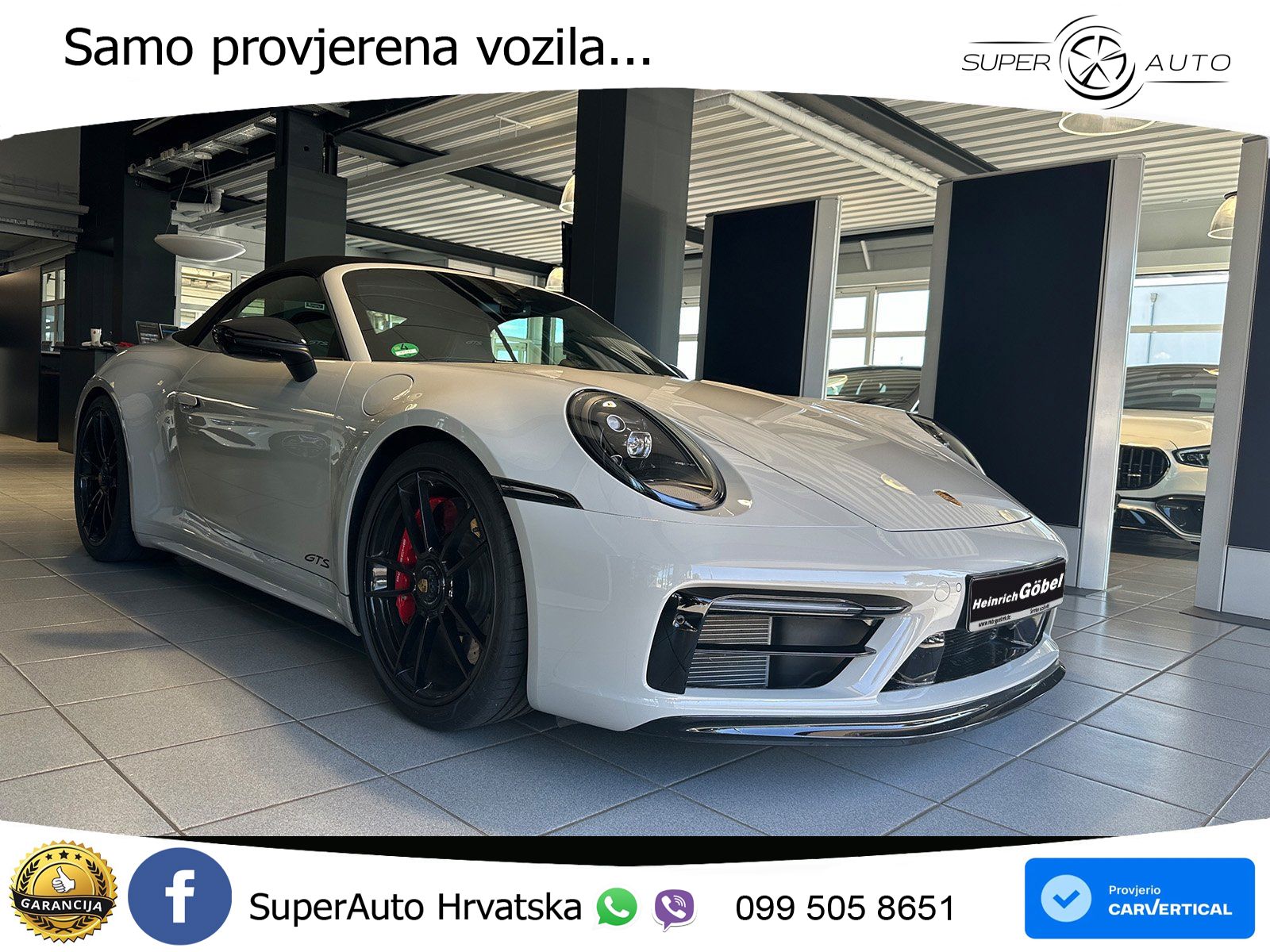 Porsche 911 Carrera GTS Cabriolet 3.0 (480 KS) PDK