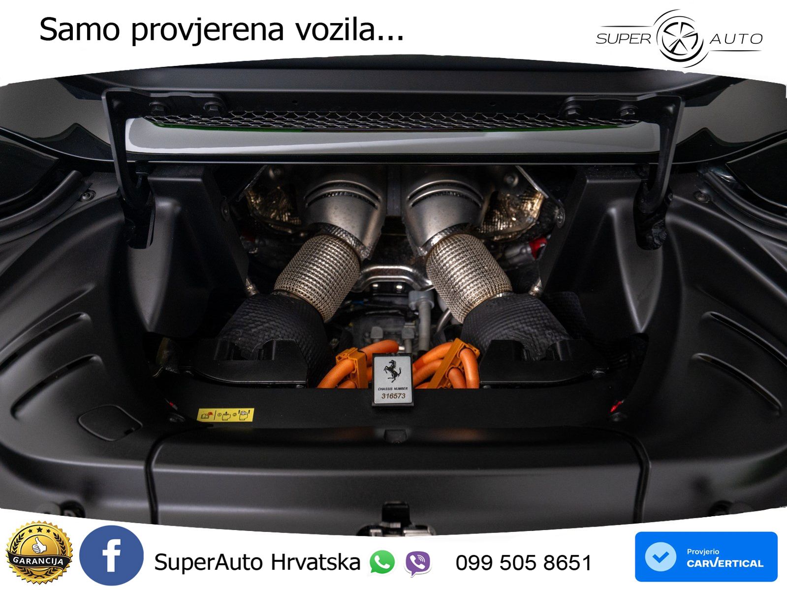 Ferrari 296 GTS 3.0 V6 (830 KS) F1 DCT LED+ACC
