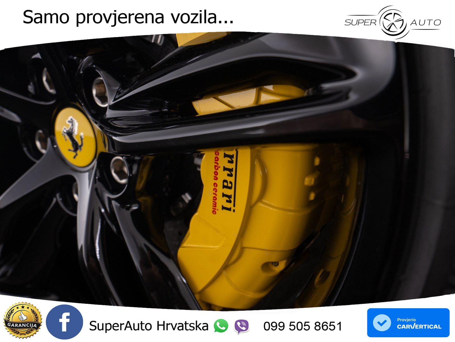 Ferrari 296 GTS 3.0 V6 (830 KS) F1 DCT LED+ACC