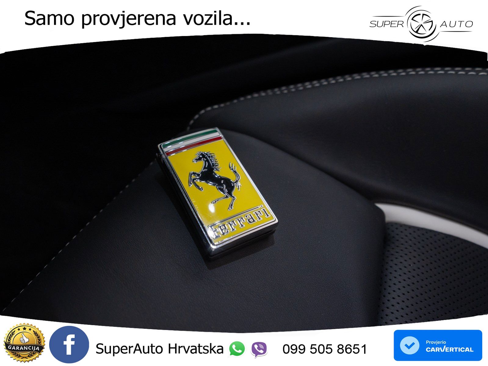 Ferrari 296 GTS 3.0 V6 (830 KS) F1 DCT LED+ACC