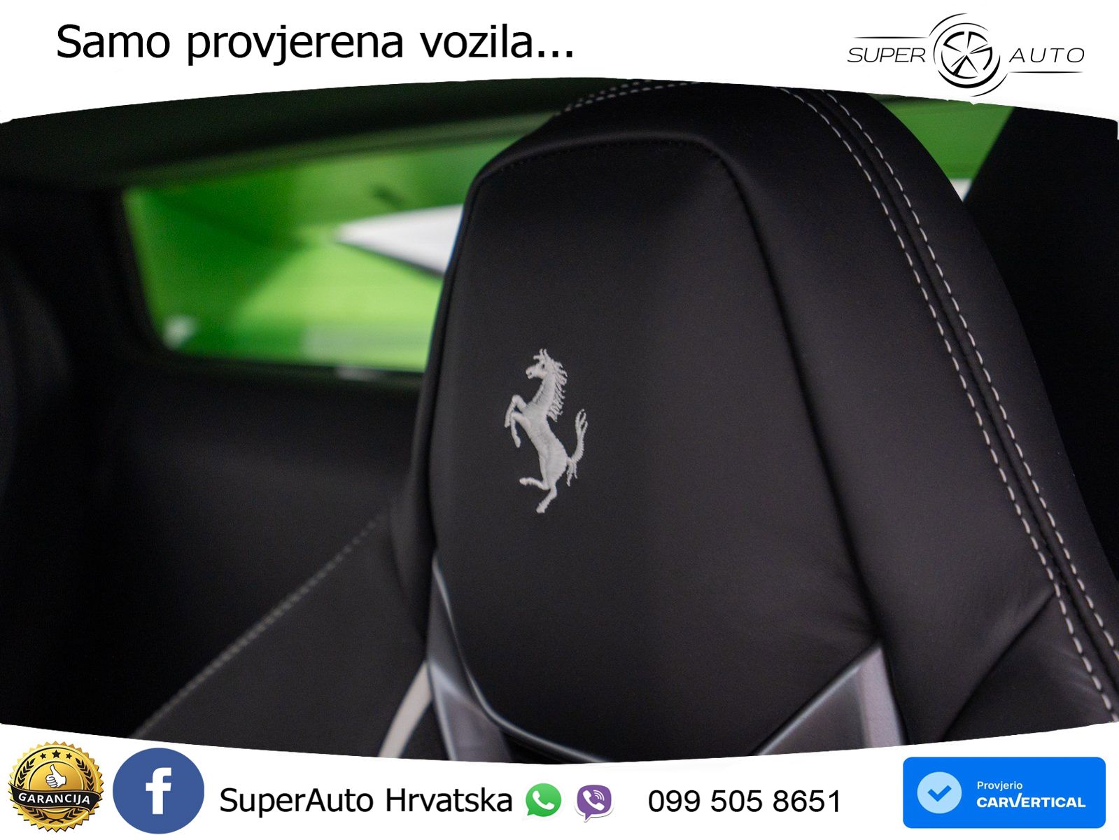 Ferrari 296 GTS 3.0 V6 (830 KS) F1 DCT LED+ACC