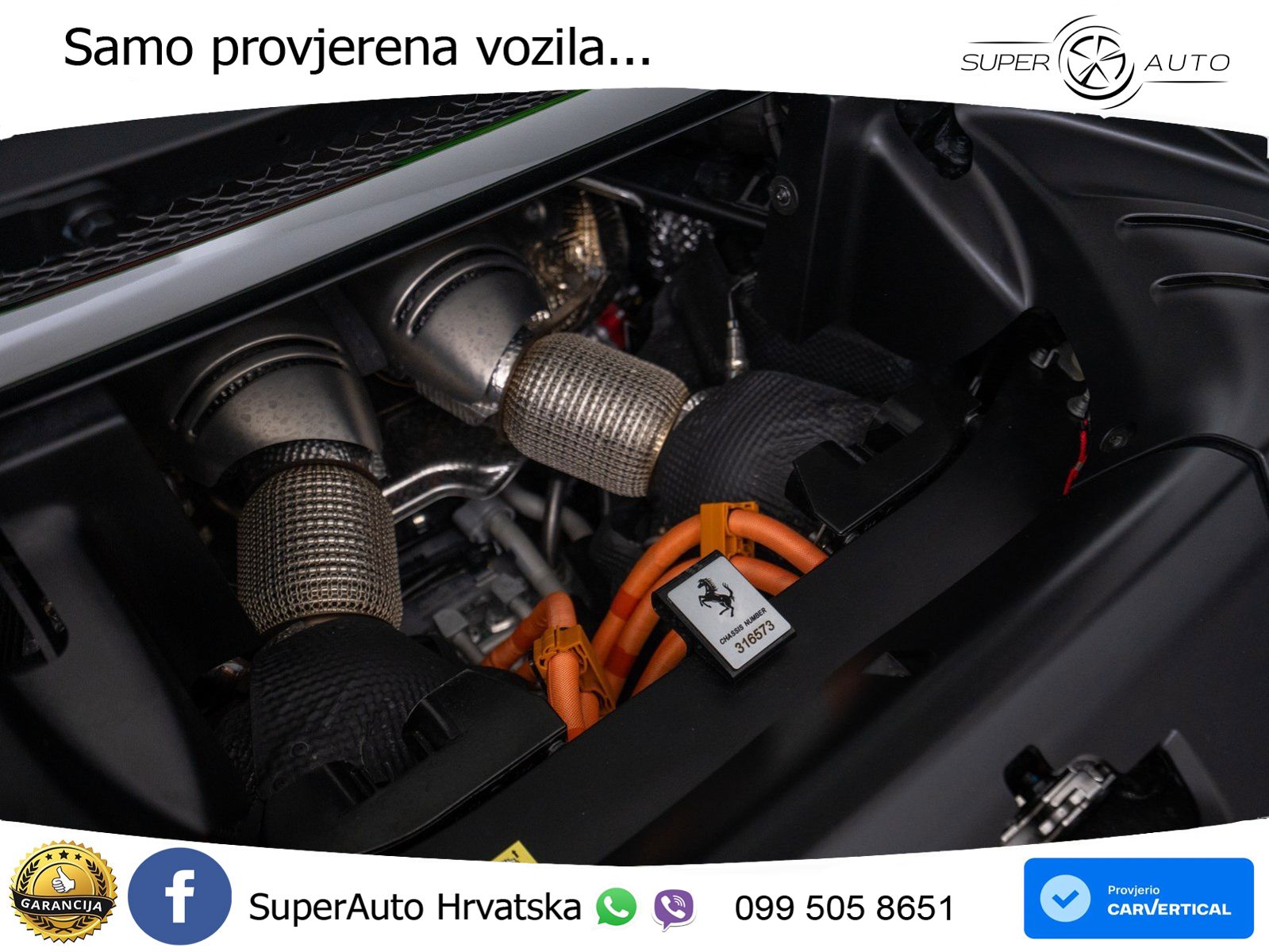Ferrari 296 GTS 3.0 V6 (830 KS) F1 DCT LED+ACC
