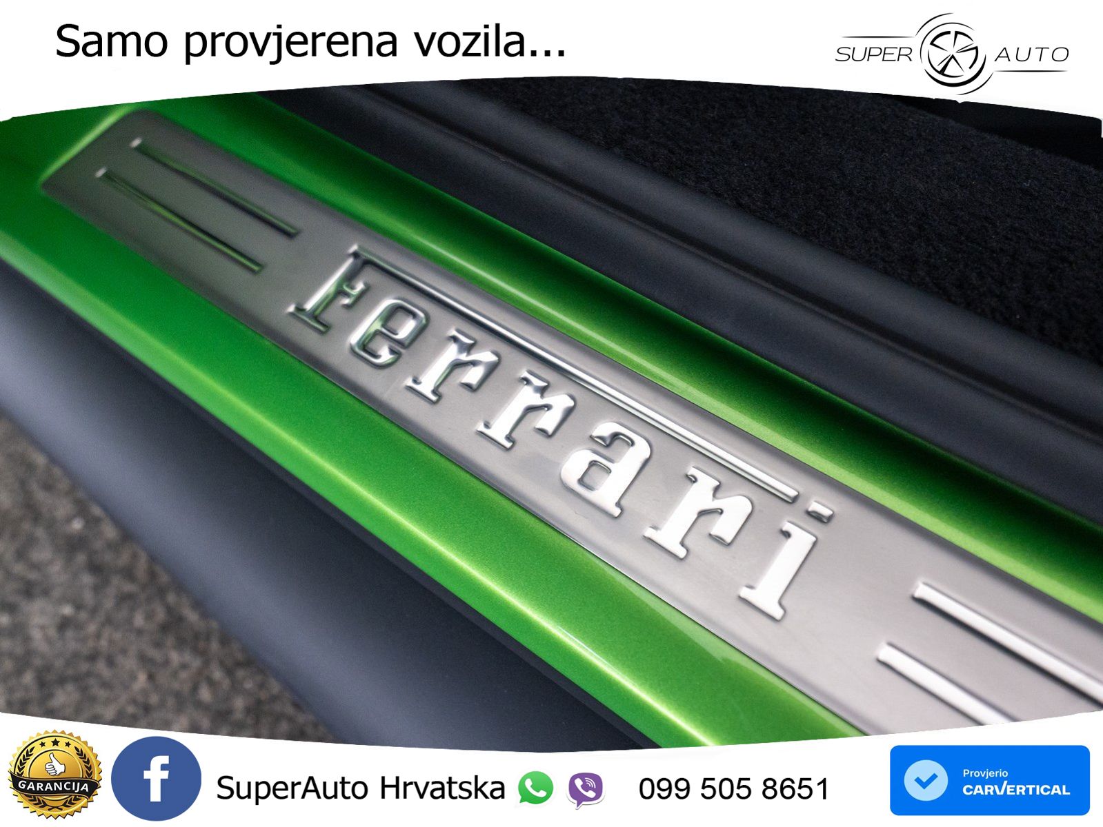 Ferrari 296 GTS 3.0 V6 (830 KS) F1 DCT LED+ACC