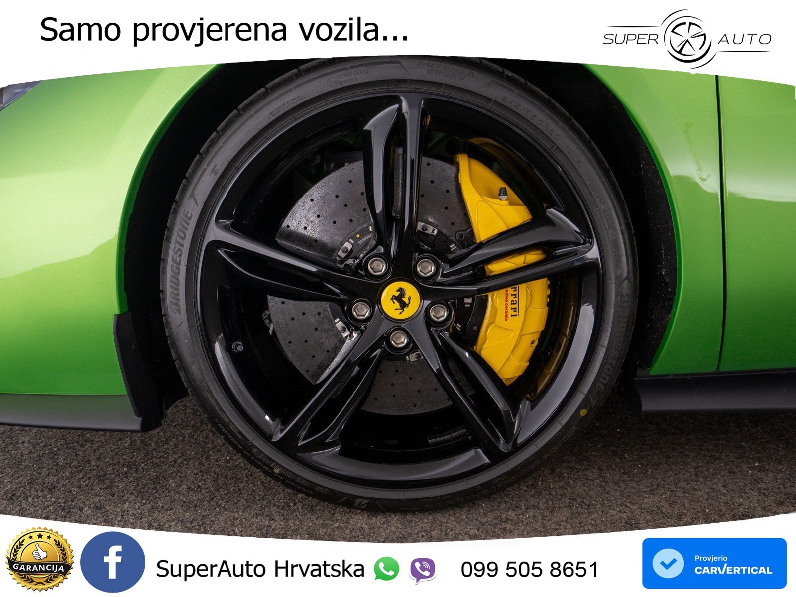 Ferrari 296 GTS 3.0 V6 (830 KS) F1 DCT LED+ACC