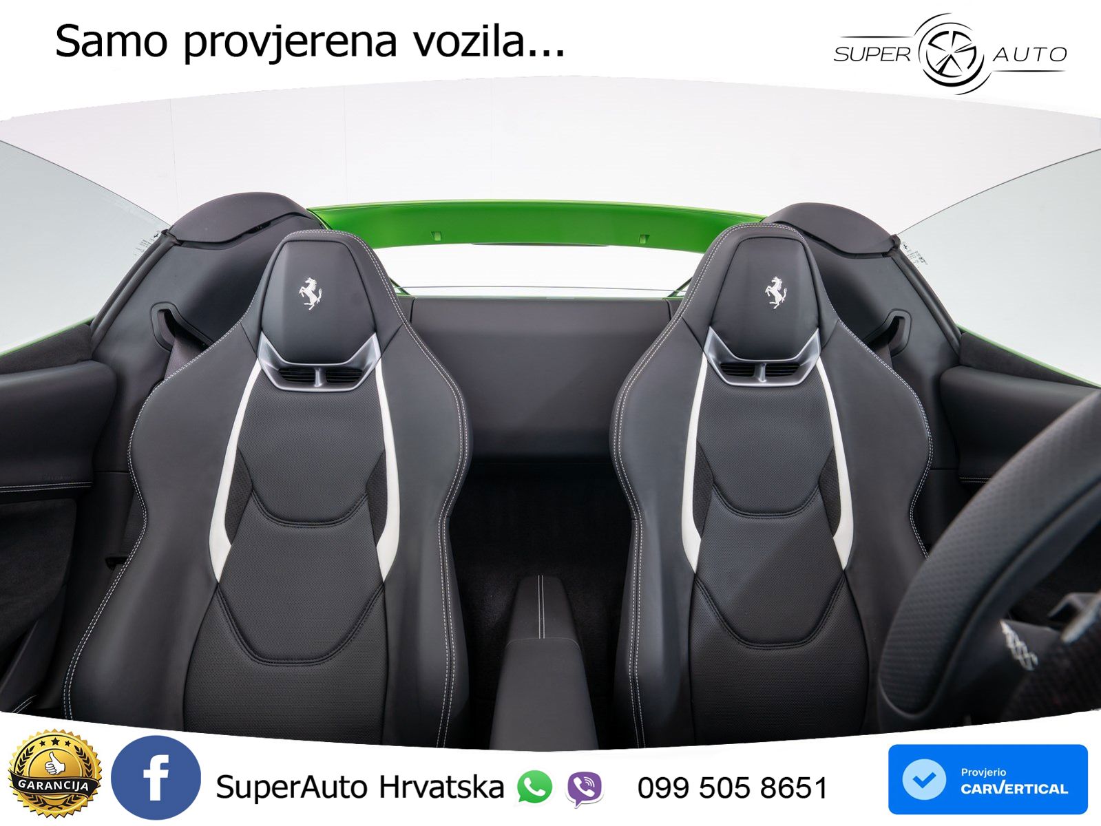 Ferrari 296 GTS 3.0 V6 (830 KS) F1 DCT LED+ACC