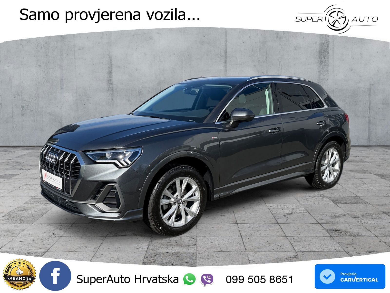 Audi Q3 35 TFSI (150 KS) S tronic S line LED+GR SJED+ACC