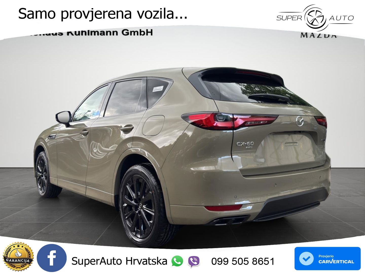 Mazda CX-60 2.5 e-Skyactiv (328 KS) AWD Automatic LED+GR SJED+ACC