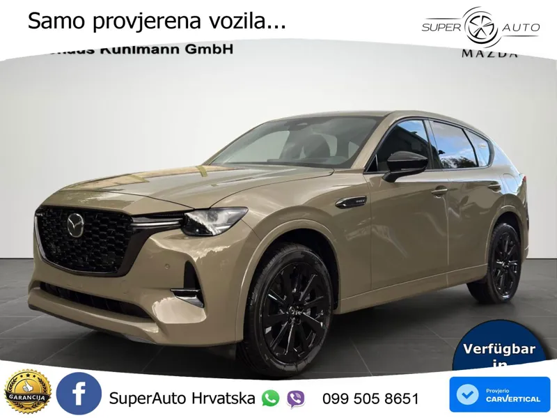 Mazda CX-60 2.5 e-Skyactiv (328 KS) AWD Automatic LED+GR SJED+ACC