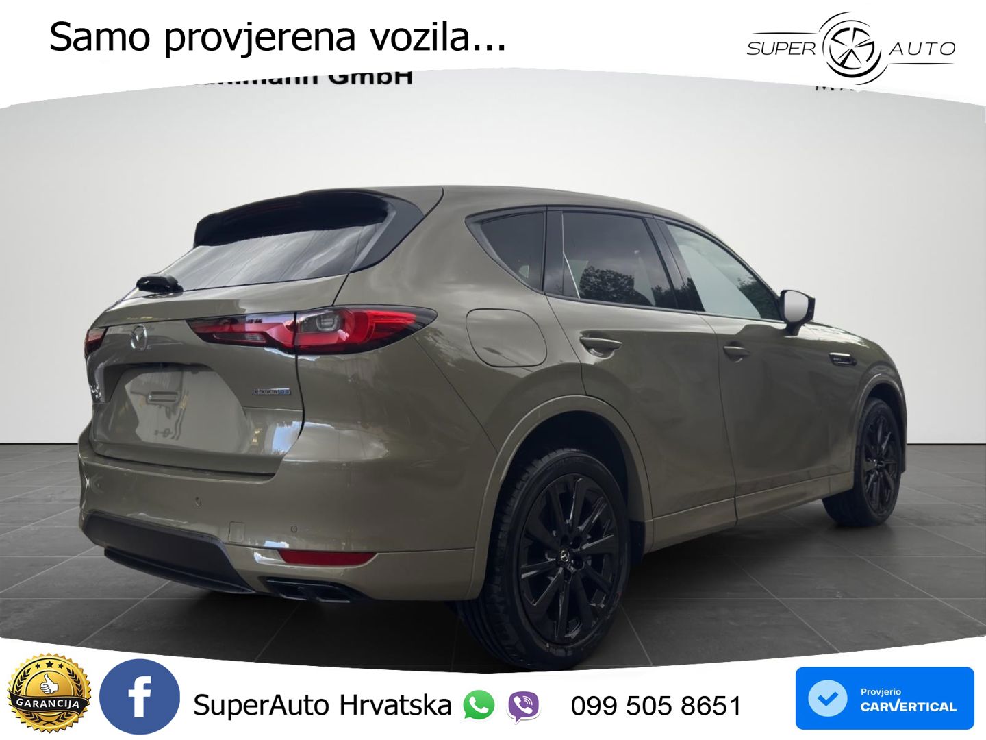 Mazda CX-60 2.5 e-Skyactiv (328 KS) AWD Automatic LED+GR SJED+ACC