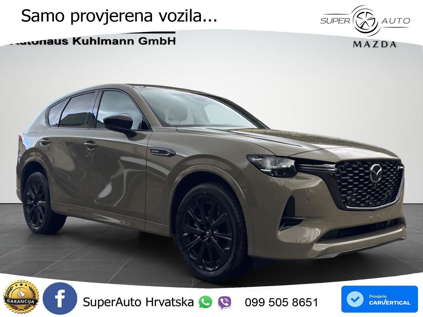 Mazda CX-60 2.5 e-Skyactiv (328 KS) AWD Automatic LED+GR SJED+ACC
