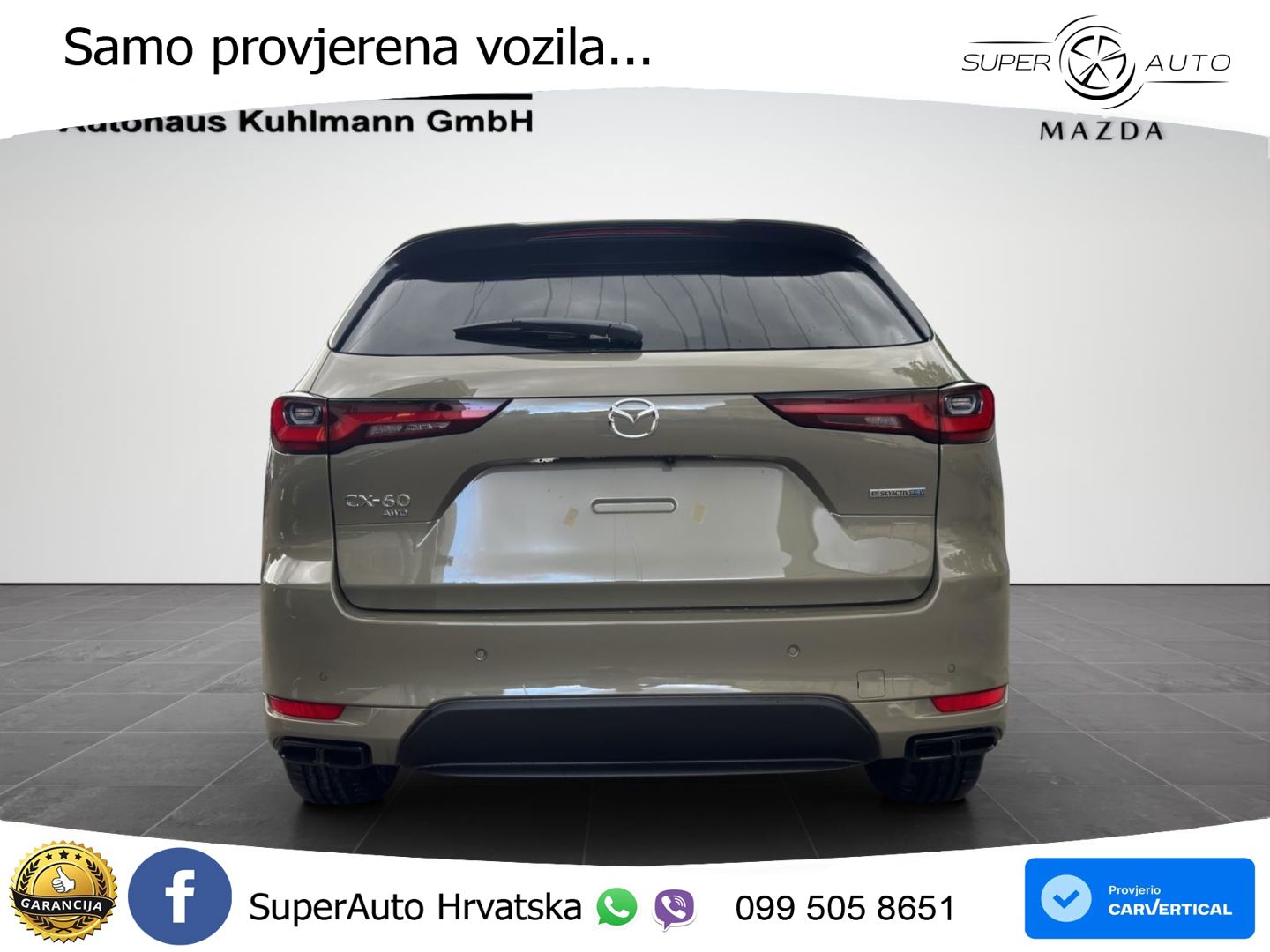 Mazda CX-60 2.5 e-Skyactiv (328 KS) AWD Automatic LED+GR SJED+ACC