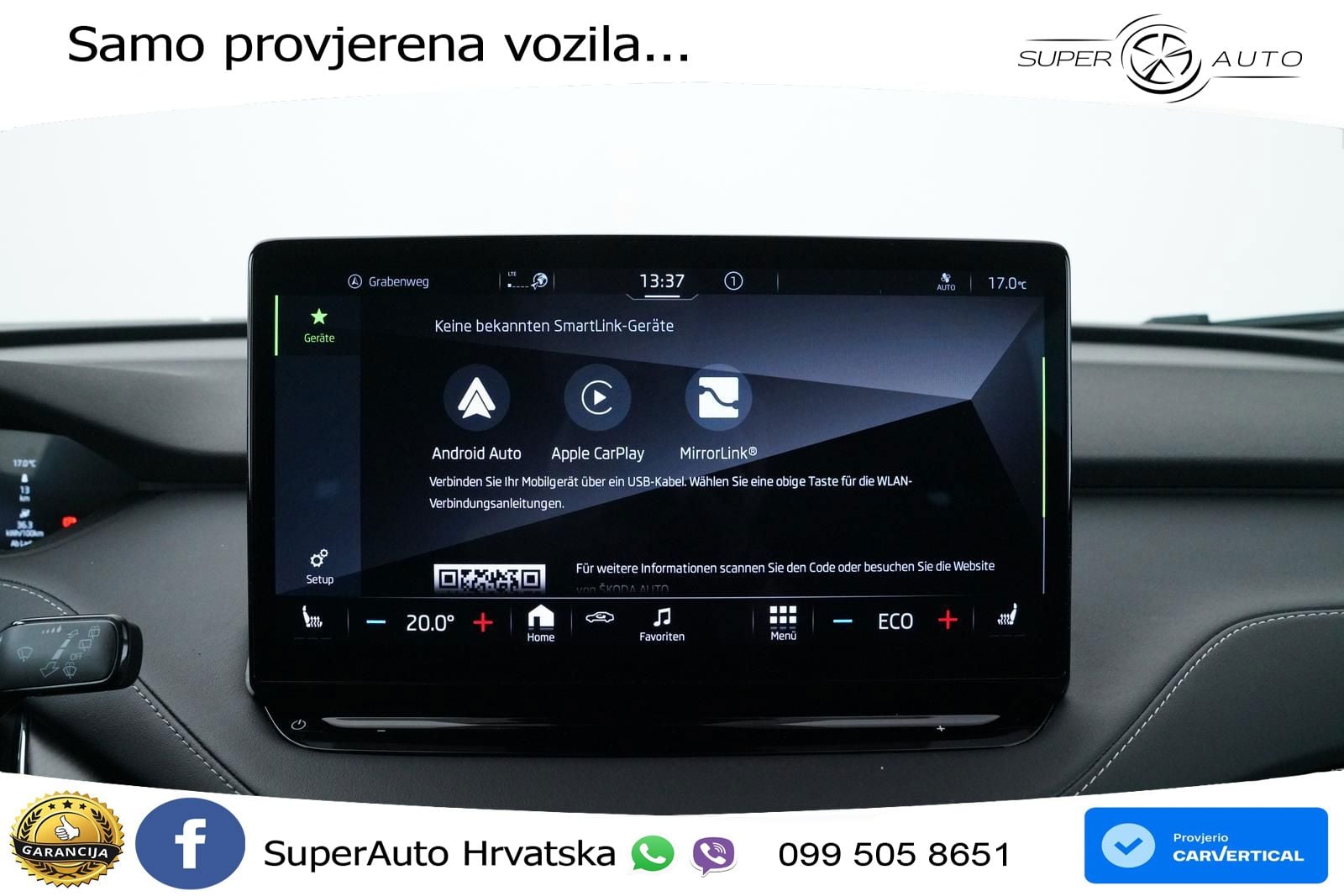 Škoda Enyaq iV 80 82 kWh (204 KS) SportLine LED+GR SJED+ACC