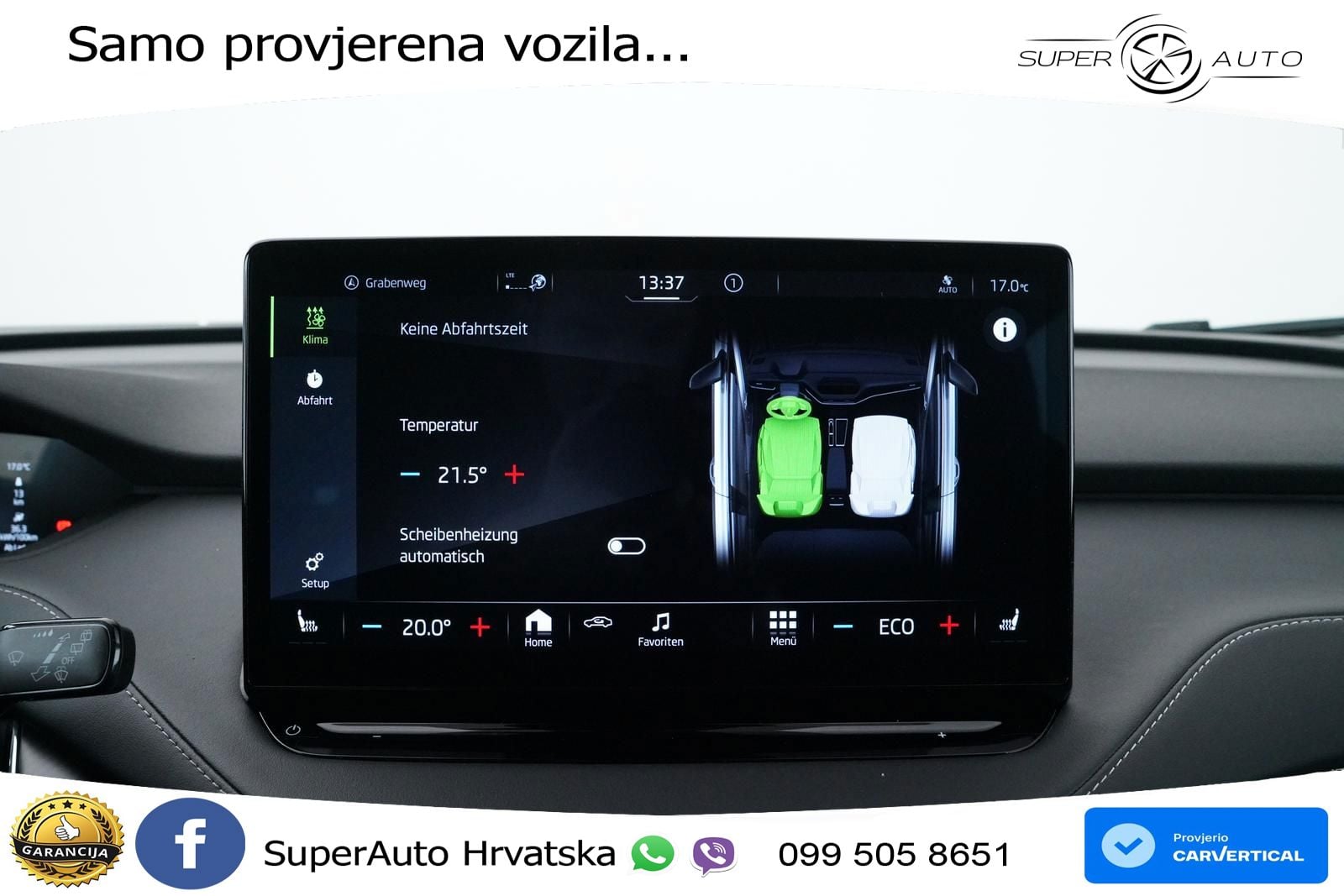 Škoda Enyaq iV 80 82 kWh (204 KS) SportLine LED+GR SJED+ACC