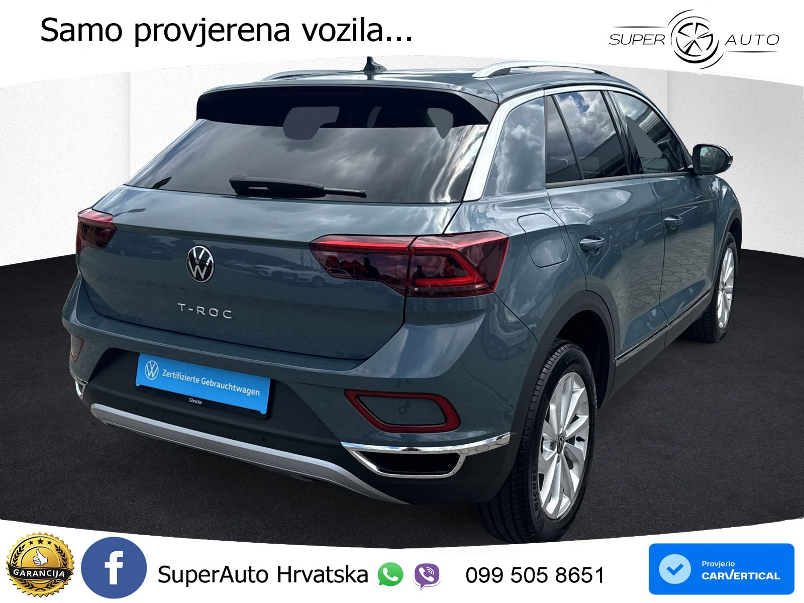 Volkswagen T-Roc I 1.5 TSI (150 KS) LED+GR SJED+ACC