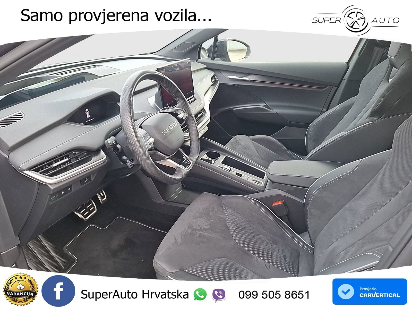 Škoda Enyaq 85x 82 kWh (286 KS) AWD SportLine MATRIX+GR SJED+KAM