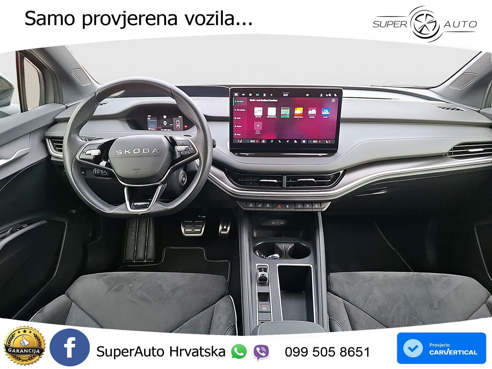 Škoda Enyaq 85x 82 kWh (286 KS) AWD SportLine MATRIX+GR SJED+KAM
