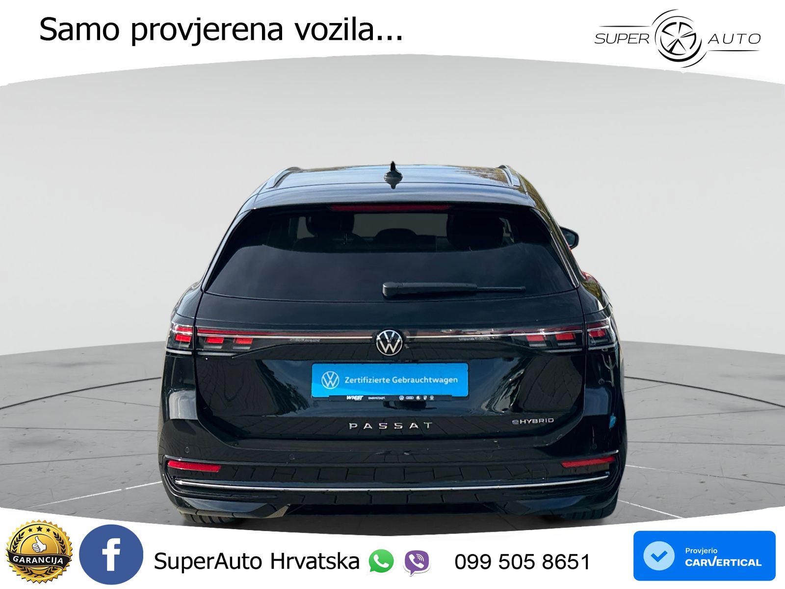 Volkswagen Passat Variant 1.5 TSI (272 KS) eHybrid DSG Elegance LED+GR SJED+ACC