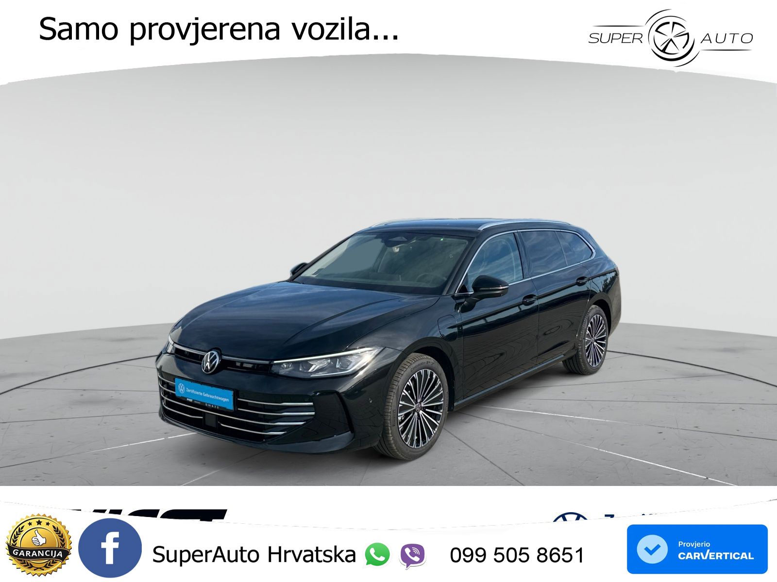 Volkswagen Passat Variant 1.5 TSI (272 KS) eHybrid DSG Elegance LED+GR SJED+ACC