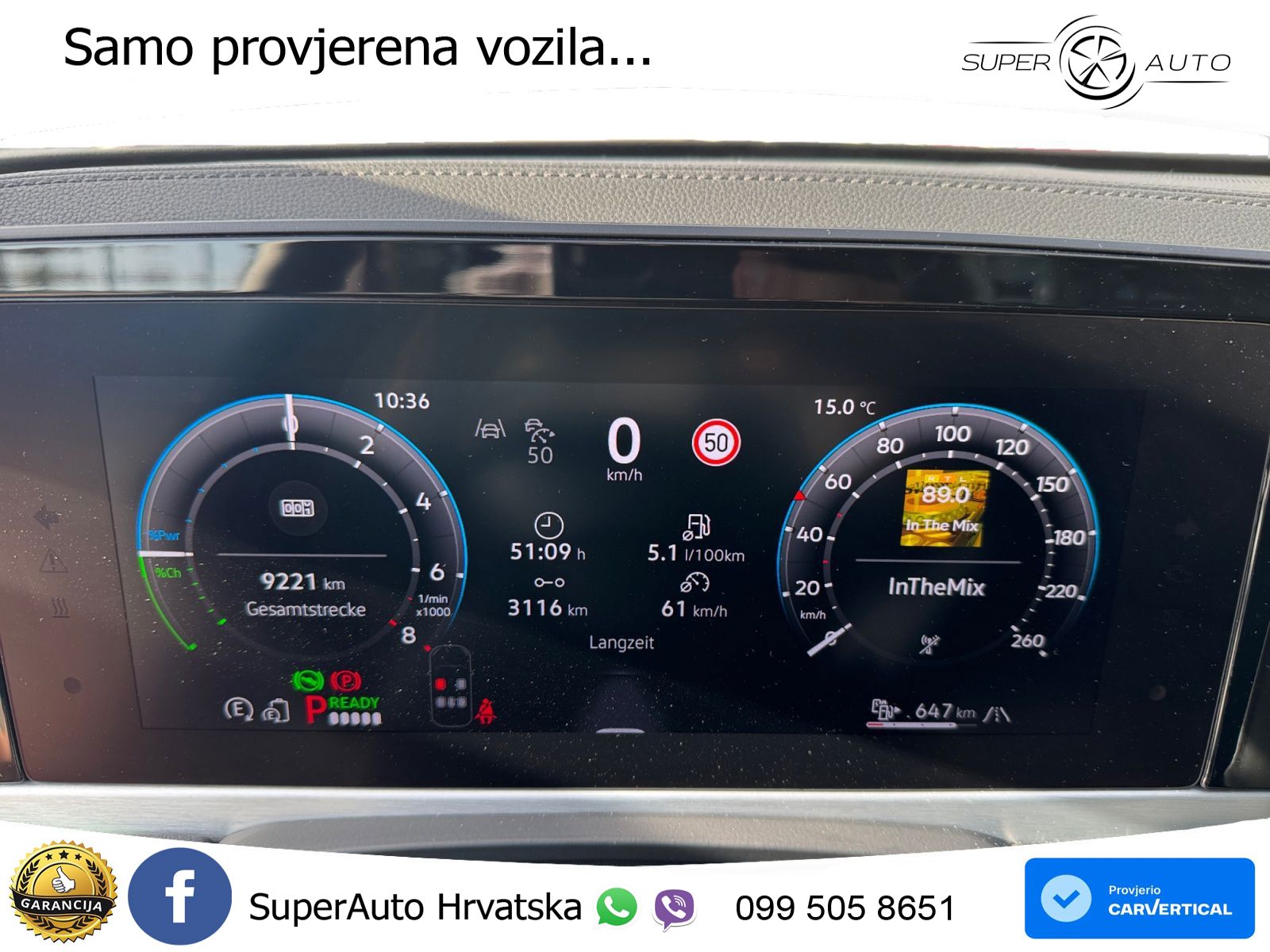 Volkswagen Passat Variant 1.5 TSI (272 KS) eHybrid DSG Elegance LED+GR SJED+ACC