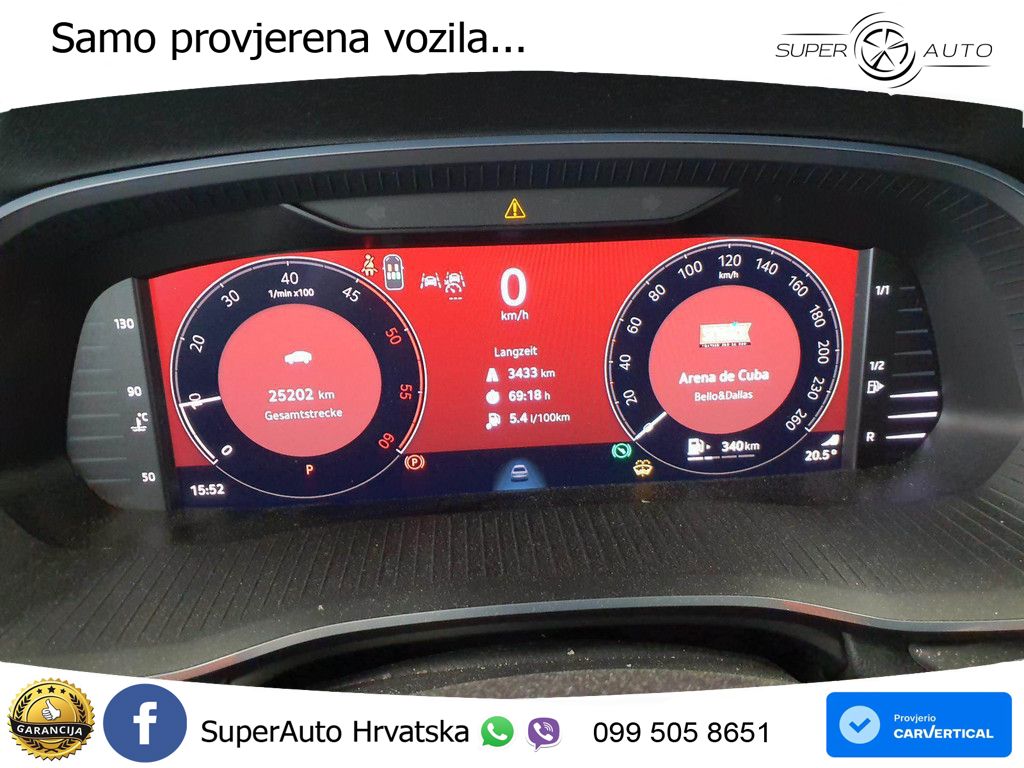 Škoda Octavia Combi 2.0 TDI (150 KS) DSG LED+GR SJED+ACC