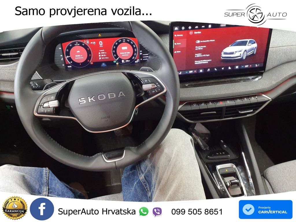 Škoda Octavia Combi 2.0 TDI (150 KS) DSG LED+GR SJED+ACC