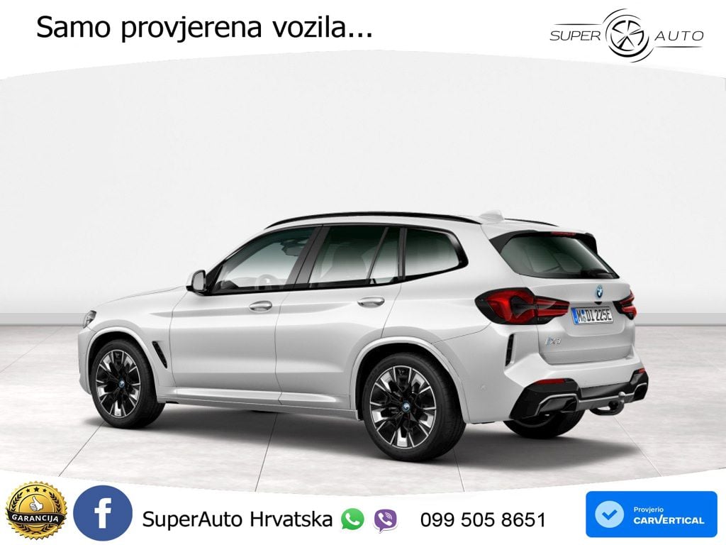 BMW iX3 80 kWh (286 KS) ACC+HEAD+GR SJED+360+PANO