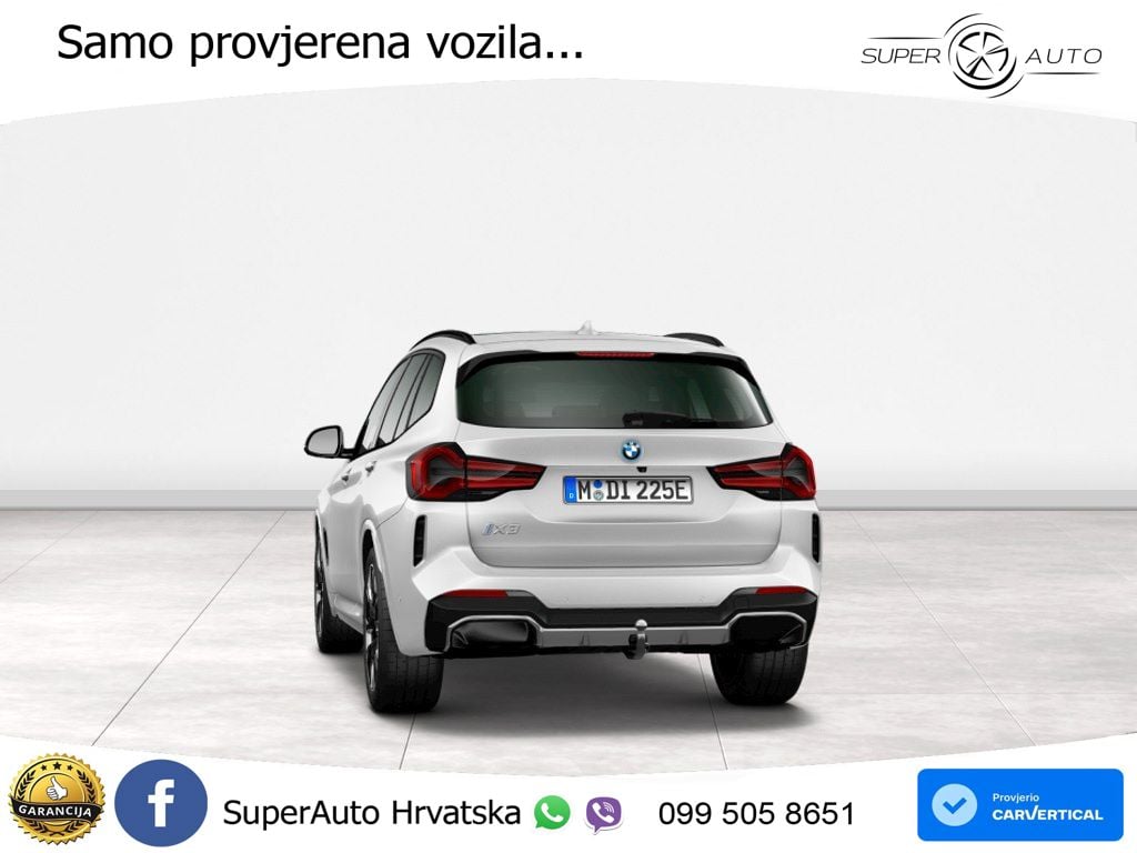 BMW iX3 80 kWh (286 KS) ACC+HEAD+GR SJED+360+PANO