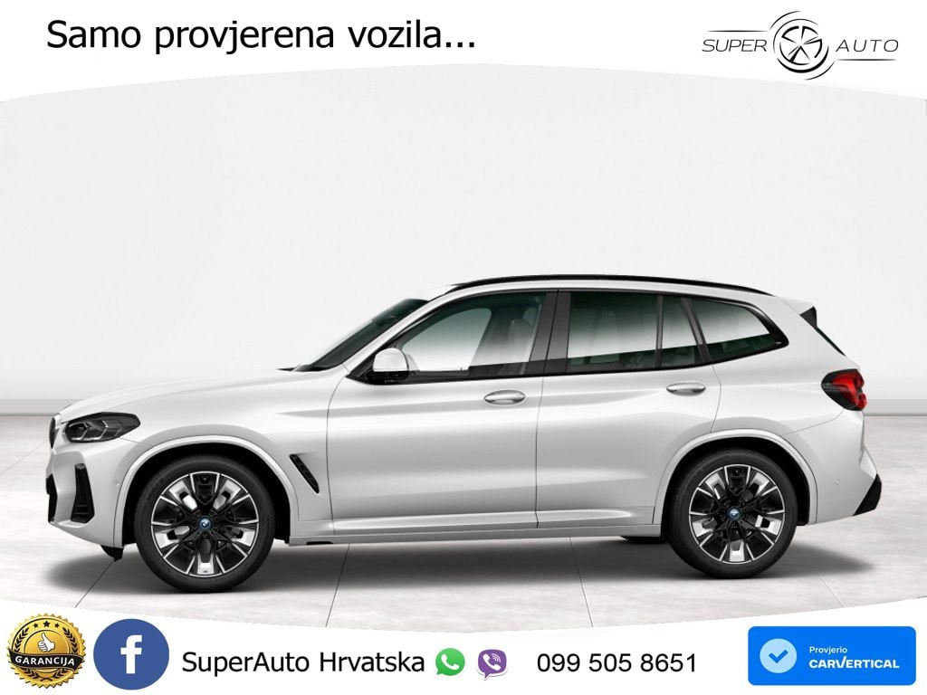 BMW iX3 80 kWh (286 KS) ACC+HEAD+GR SJED+360+PANO