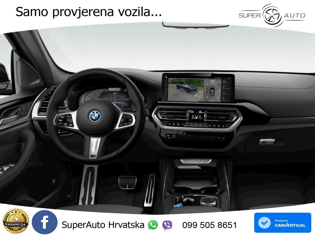 BMW iX3 80 kWh (286 KS) ACC+HEAD+GR SJED+360+PANO