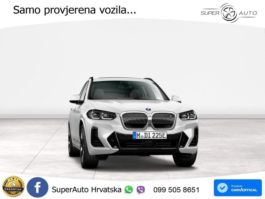 BMW iX3 80 kWh (286 KS) ACC+HEAD+GR SJED+360+PANO