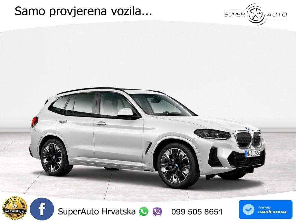 BMW iX3 80 kWh (286 KS) ACC+HEAD+GR SJED+360+PANO