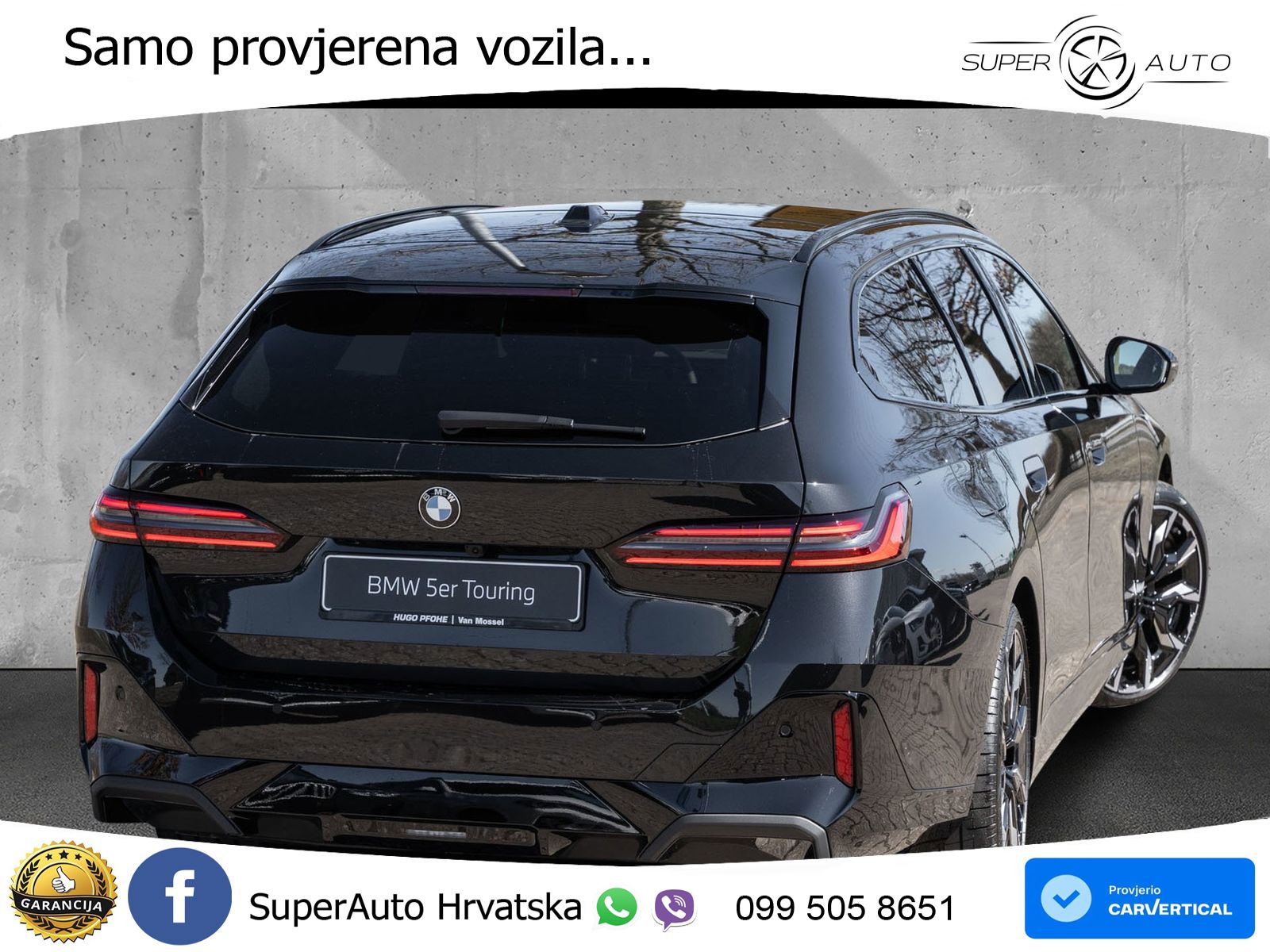 BMW 540d Touring (303 KS) xDrive Steptronic M Sport MATRIX+GR SJED+KAM