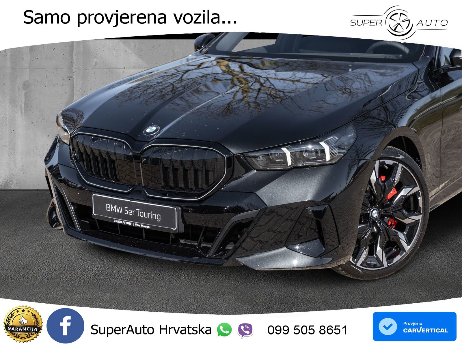 BMW 540d Touring (303 KS) xDrive Steptronic M Sport MATRIX+GR SJED+KAM