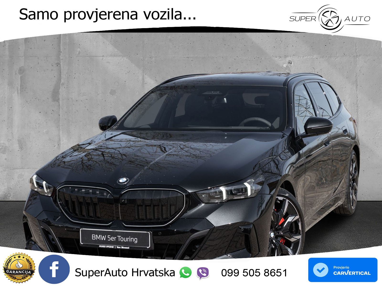 BMW 540d Touring (303 KS) xDrive Steptronic M Sport MATRIX+GR SJED+KAM