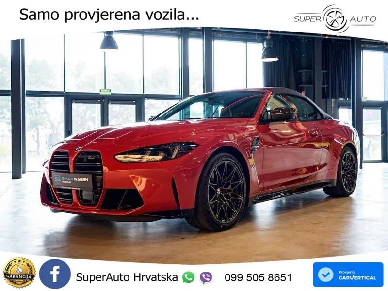 BMW M4 Convertible Competition 3.0 (530 KS) xDrive Steptronic