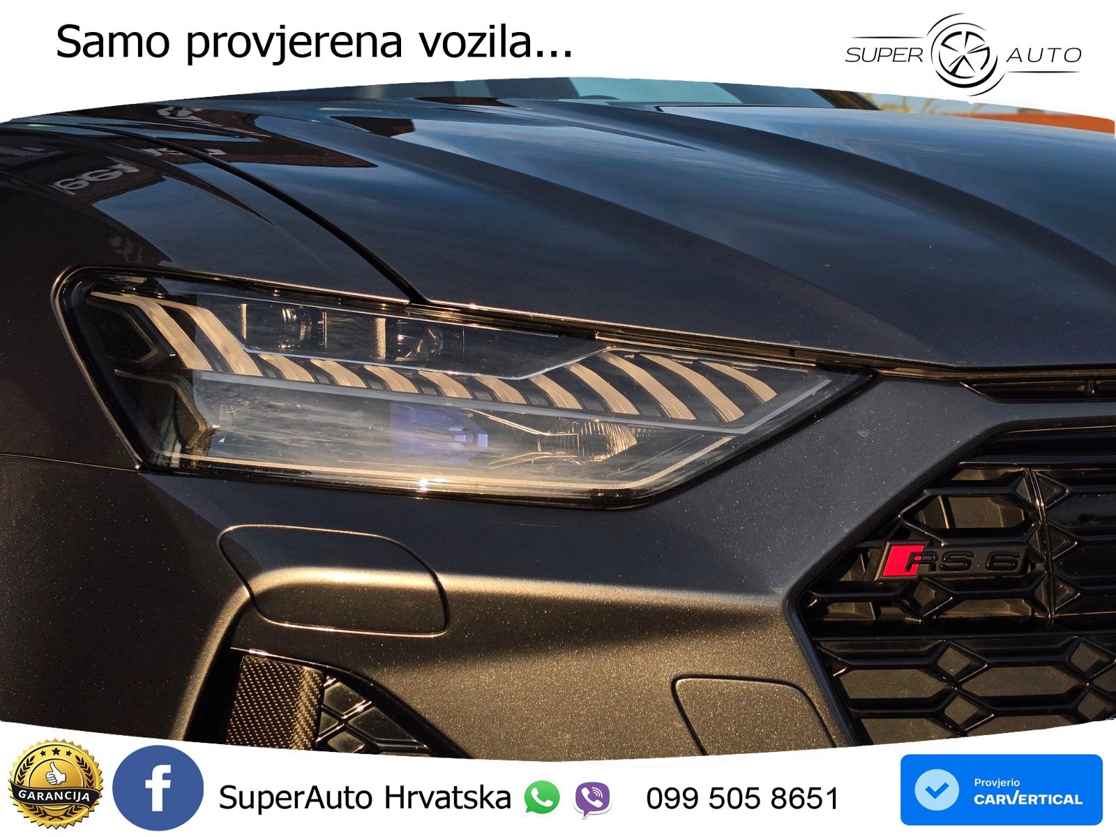 Audi RS6 Avant 4.0 TFSI V8 (600 KS) quattro Tiptronic